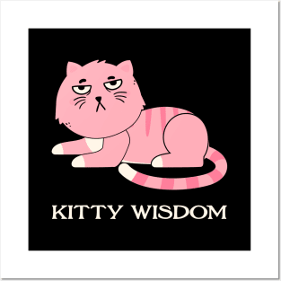 Sarcastic Cat | Hilarious Cat | Funny Cat Posters and Art